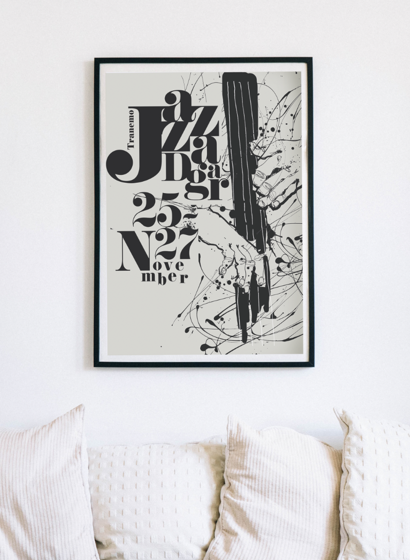 Poster, Tranemo Jazzdagar. 2022